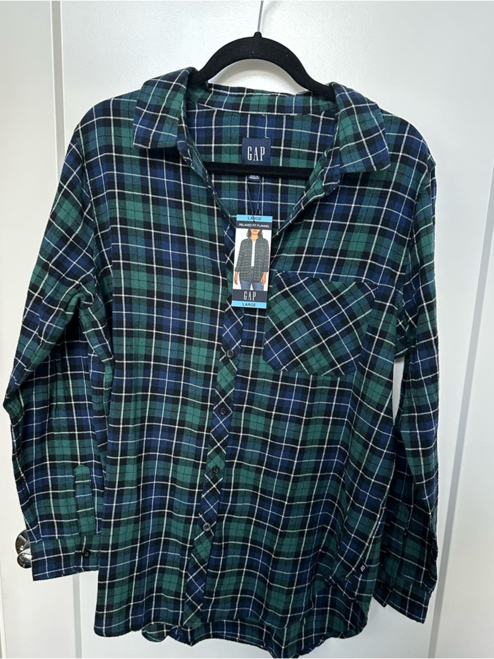 GAP relaxed fit flannel